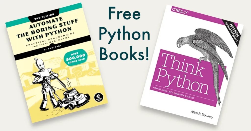 2 Free Python Books for Beginners
